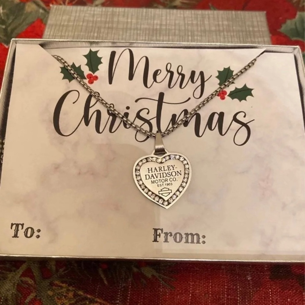 HD Custom Christmas Gift Heart Necklace
